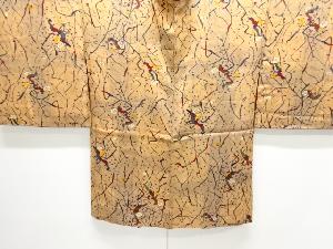 アンティーク　紋錦紗枝梅模様羽織